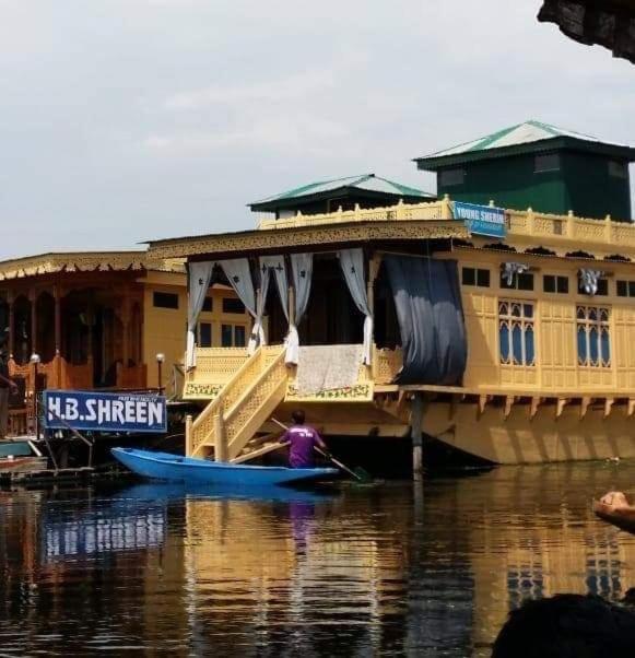 Heritage Shreen Houseboat Srīnagar Kültér fotó